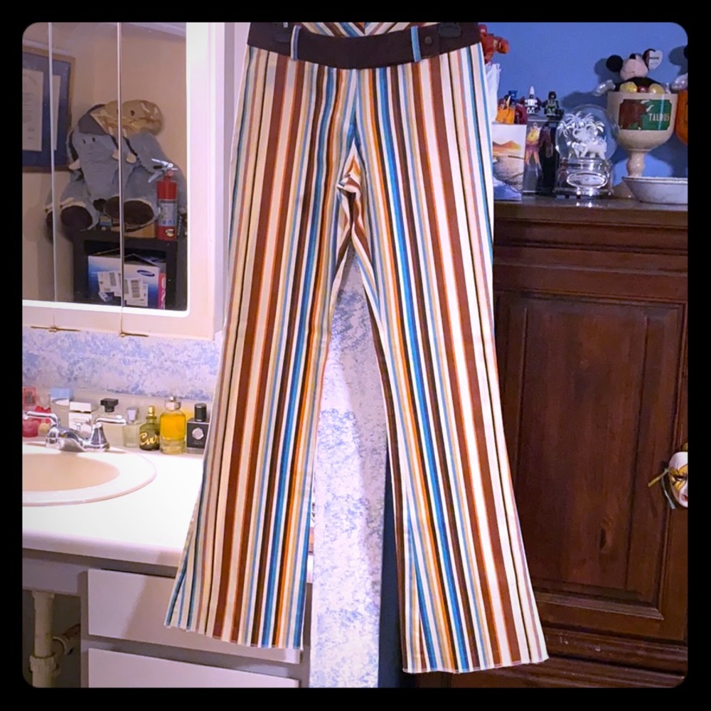 Fun multi-striped pants